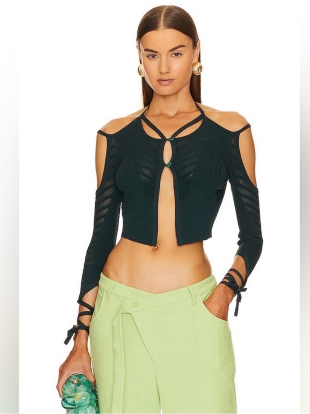New Cult Gaia Strappy Raelyn Top in Isla